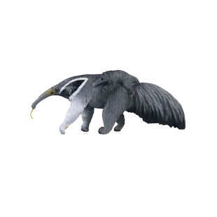 儿童蒙氏教具仿真食蚁兽动物模型玩具马来貘科学认知早教场景摆件