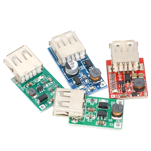 DC-DC可调USB升压电源稳压模块板 0.9V~5V升5V 600MA 1A 1.2A