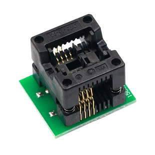 窄体 SOP8转DIP8 IC测试座 烧录座 转换座 弹跳座 贴片烧录座