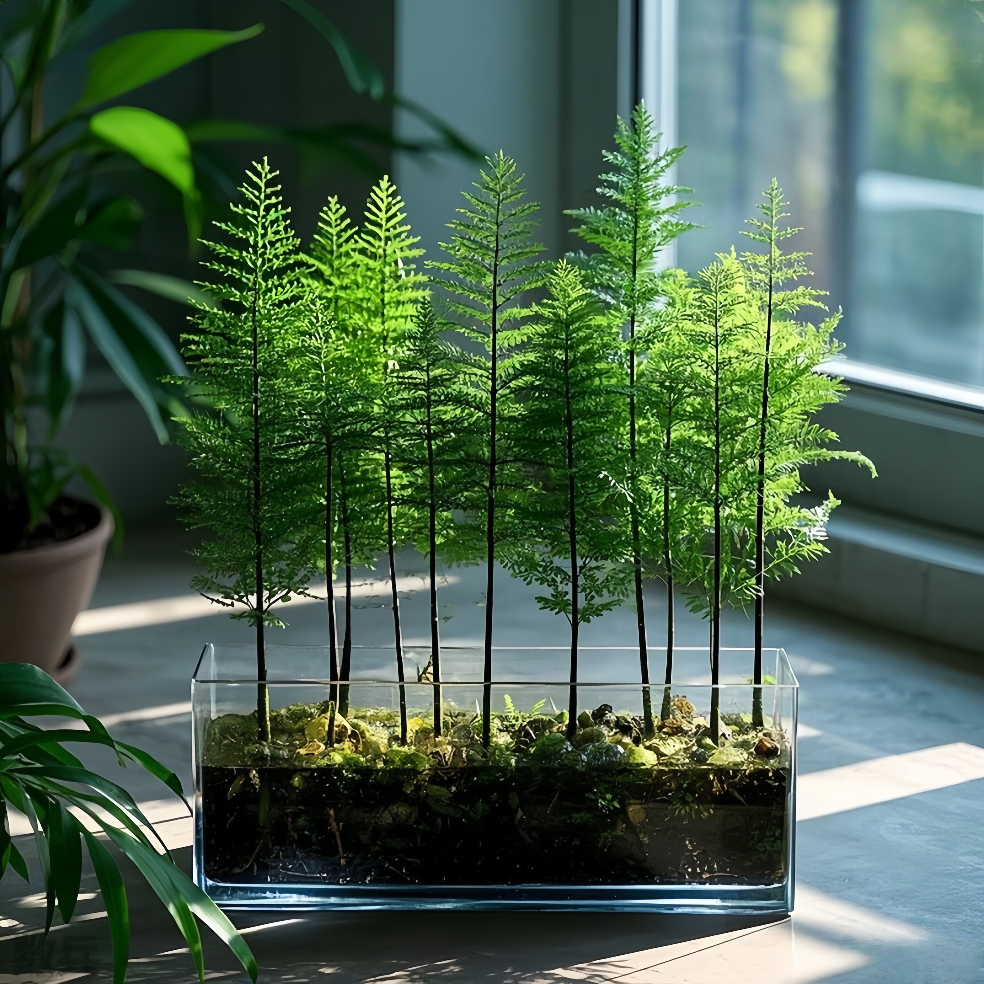 【水培水杉】常青水杉造型盆景四季室内办公室好养活绿植盆栽客厅