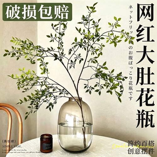 【轻奢高级感】网红大肚花瓶