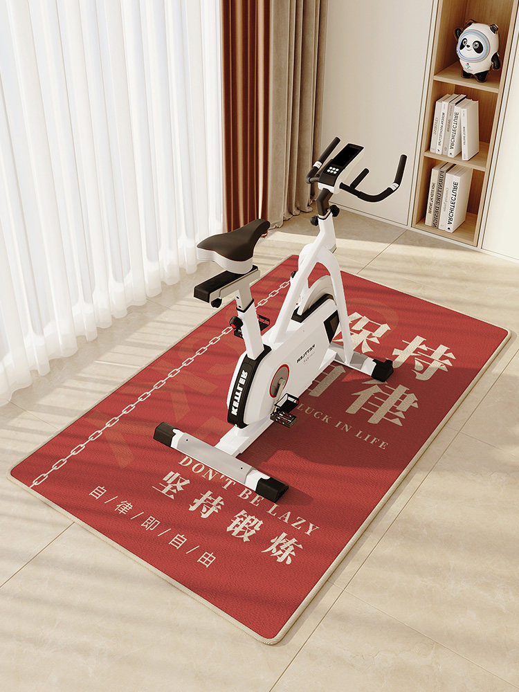 跑步机隔音减震垫动感单车地垫防滑椭圆机垫子健身毯专用静音地毯