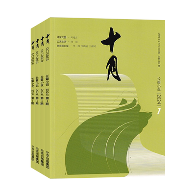 十月长篇小说选刊杂志新刊任选