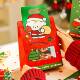 2025创意圣诞糖果袋手提烘焙包装 袋太妃糖牛轧糖雪花酥曲奇饼干袋