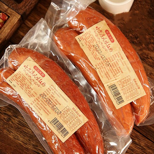 正宗猪肉肠烟熏哈尔滨红肠即食