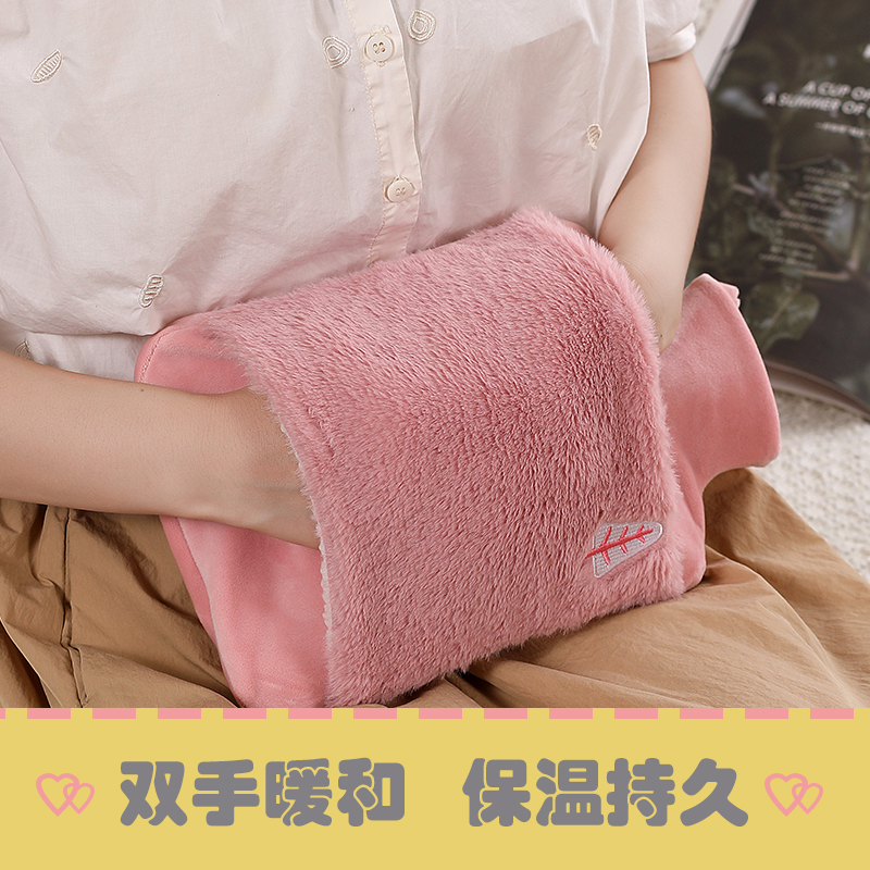 透明热水袋注水式暖水袋暖宝宝暖手袋大号加厚防爆pvc灌冲水小号