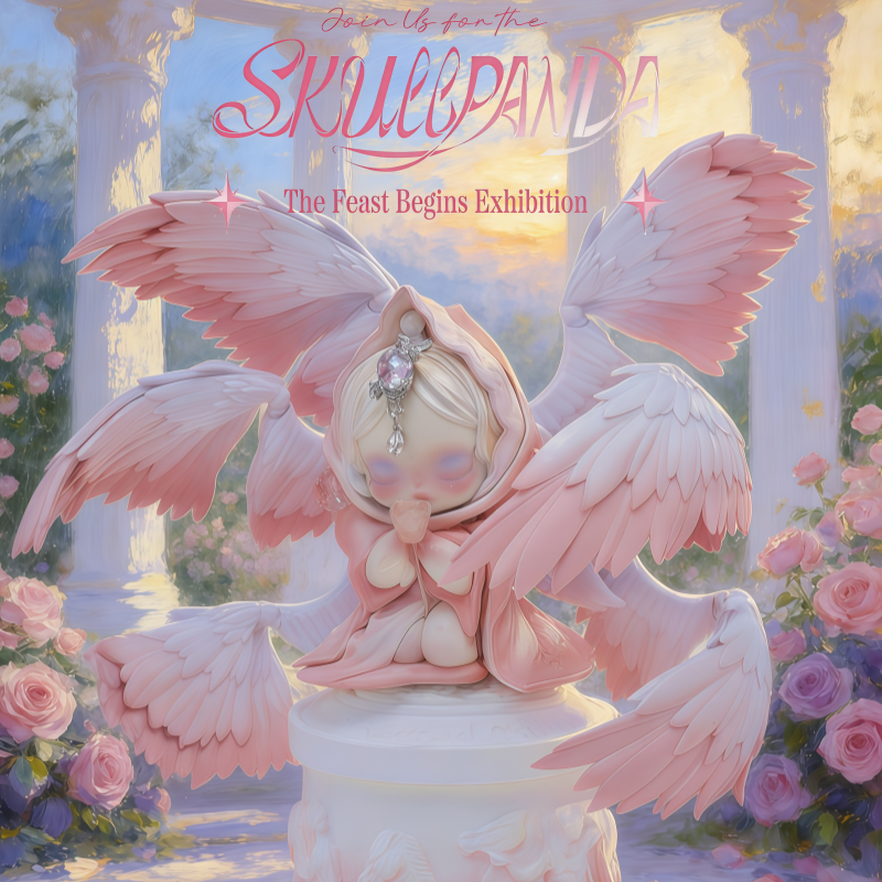 纯手工泡泡玛特天使序列SP天使改娃diy祈愿盲盒礼物摆件生日礼物