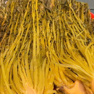 雪里蕻浙江台州特色温岭酸菜盐菜横峰农贸市场三十年老店