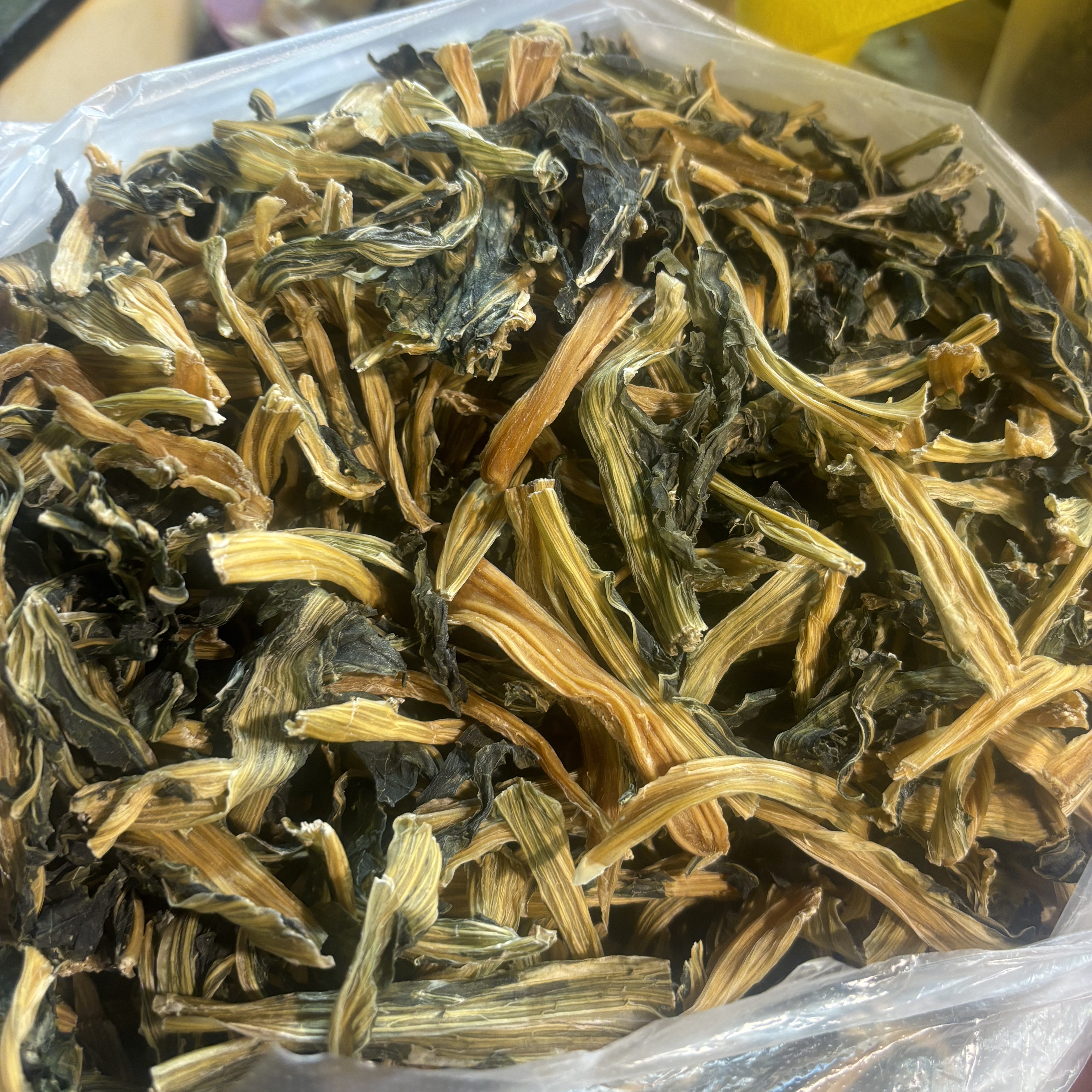 温岭梅菜干梅干菜 台州特产腊空干菜干霉干菜 脱水蔬菜干芥菜干