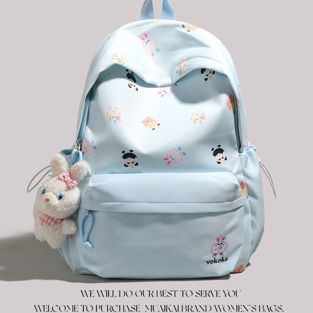 香港IT HKins卡通双肩包休闲背包2026新款可爱初高中学生书包女生