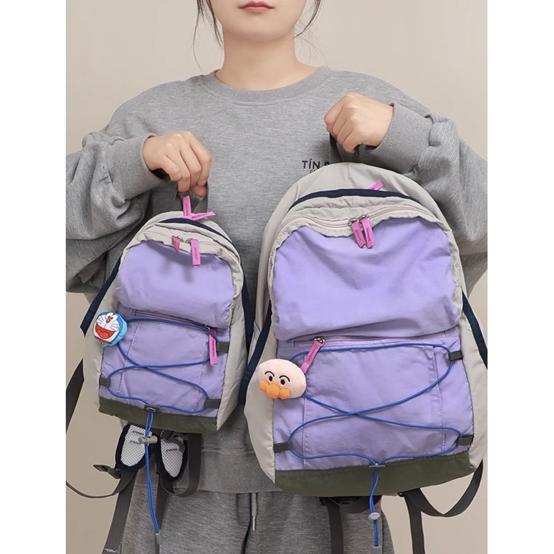 户外儿童双肩包轻便旅行包登山小背包高颜值初高中学生上课书包潮