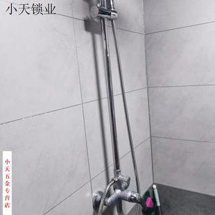 喷头配件防爆花洒沐浴淋浴接口水管. 热水器对接通用免打孔套装