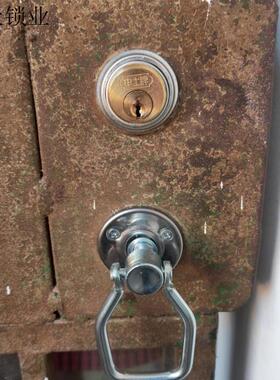 申士 9472A2型插芯门锁圆柱 防盗 大门锁 申翔/丰收/双芯锁头长.