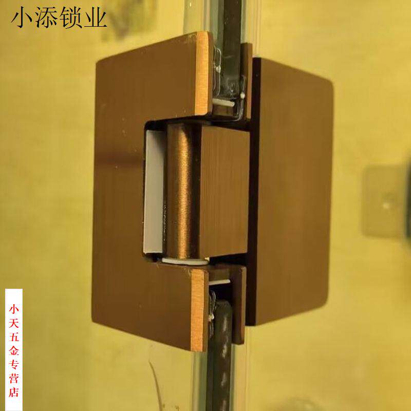 不锈钢夹夹无框玻璃淋浴房浴室度浴室90180度玻璃门合页304浴室夹