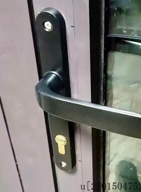 门锁8520配件铝合金单点锁断桥铝门拉手执手平开门锁具把手多点.