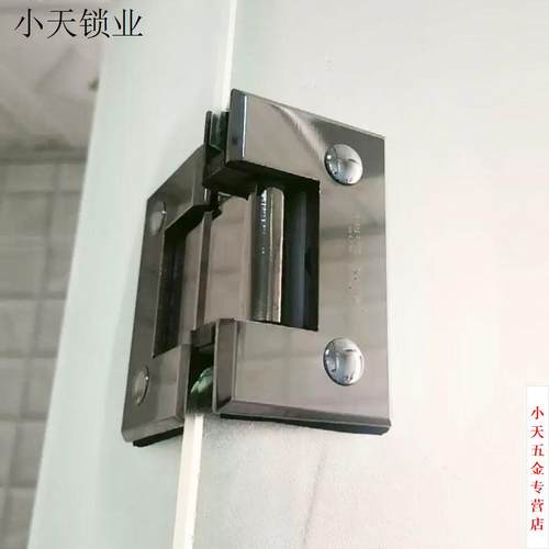 180度304不锈钢淋浴房玻璃门浴室夹门折页卫生间铰链无框夹合页