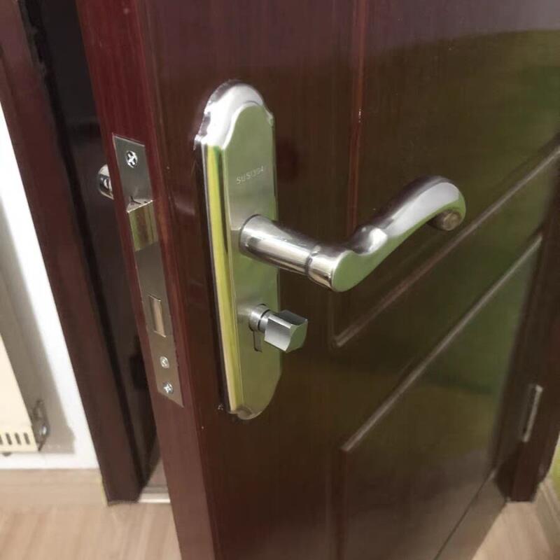 卧室门锁室内家用通用型房门房间锁具门把手木门套装执手老式手柄