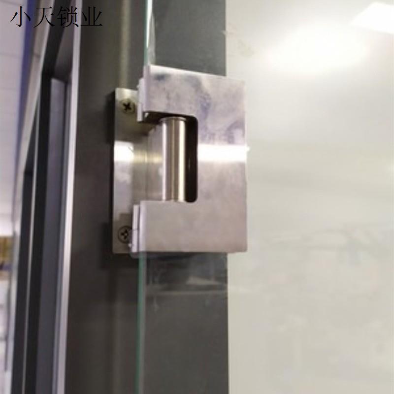 铰链玻璃门合页实心90度荷叶无框无框玻璃门玻璃门夹淋浴房活页