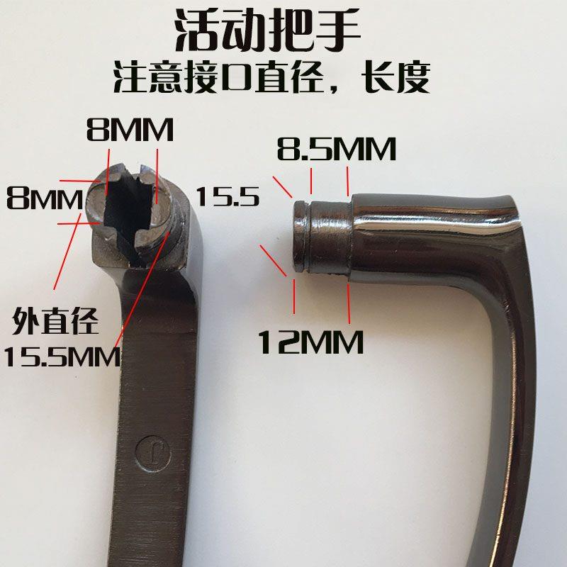 门锁把手配件大全美式浴室锁大门锁门拉手耐用进户门入户浴室老式图片