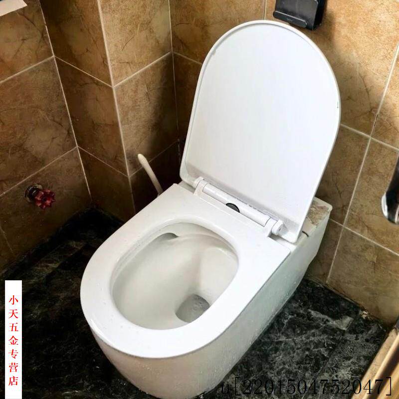 加厚一键快拆座圈UOV型马桶盖盖板通用超薄座便器缓降上装老式.