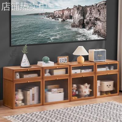 简约客厅电视柜家用落地轻奢高级感伸缩茶几电视机柜小户型组合柜