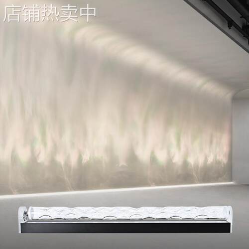 3D动态水纹灯LED水波纹洗墙灯客厅墙壁投影灯背景墙酒吧ktv氛围灯