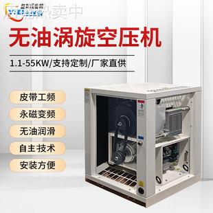 屹邦源头工厂低噪音无油涡旋空压机食品工业实验室制氧配套空压机