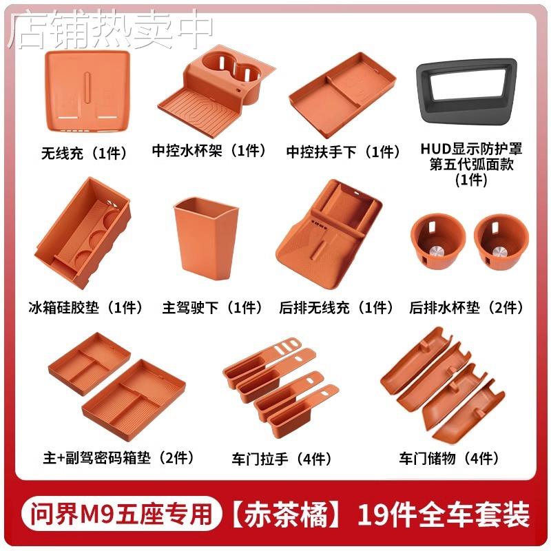 适用问界M9/M7抬头显示保护罩HUD仪表台防尘罩M5改装饰配件专用品