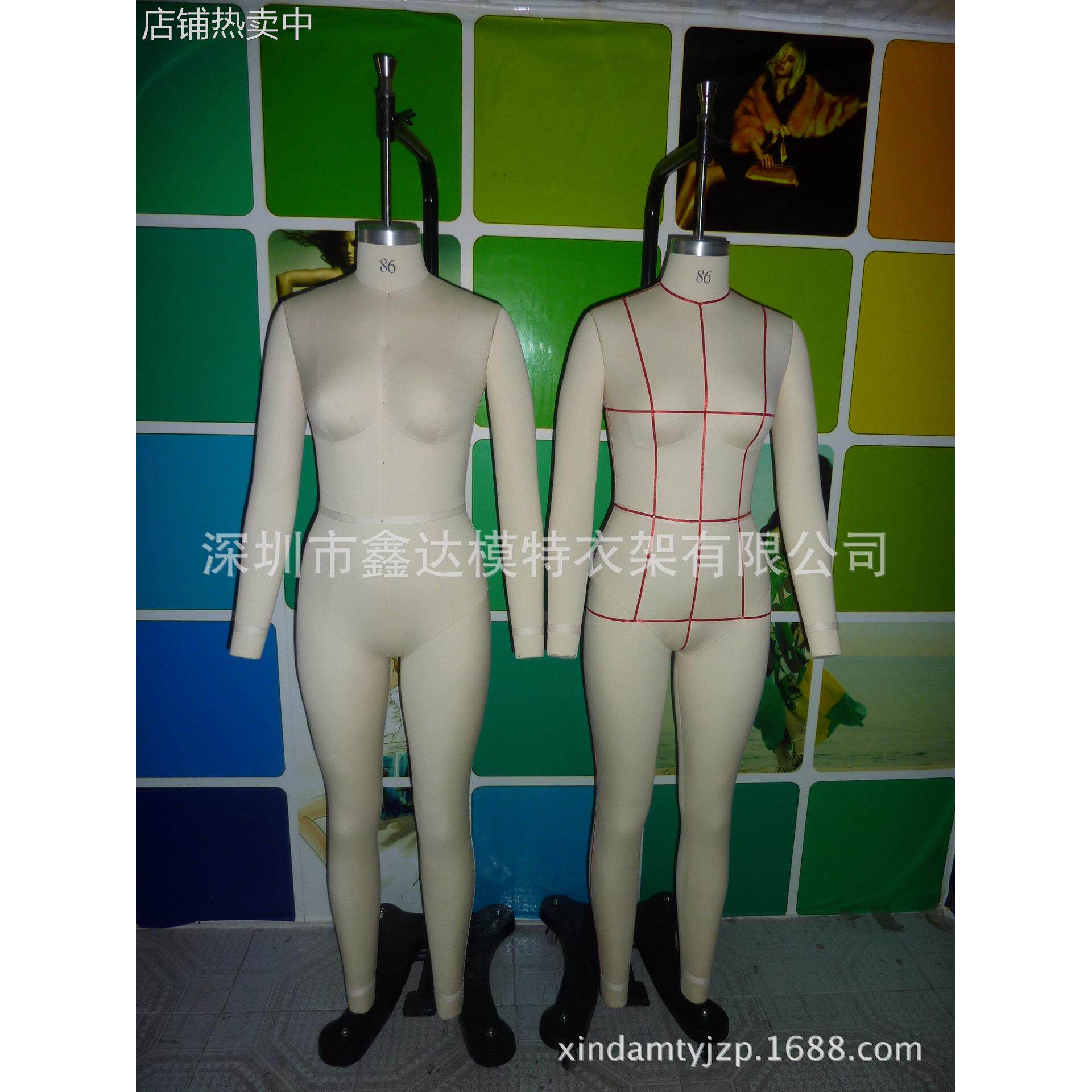 国标女半身160/84A立裁人台 165/86码板房试衣模特 服装裁剪模特