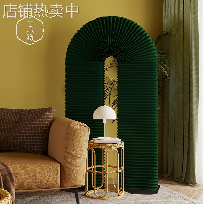 办公室隔断铁艺屏风隔板栅栏客厅门厅玄关装饰简易移动屏障