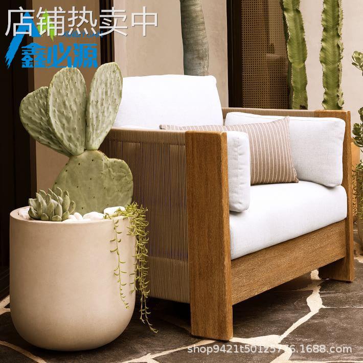 玻璃钢小花盆室内绿植美陈现代简约组合创意北欧白色陶瓷商场摆件