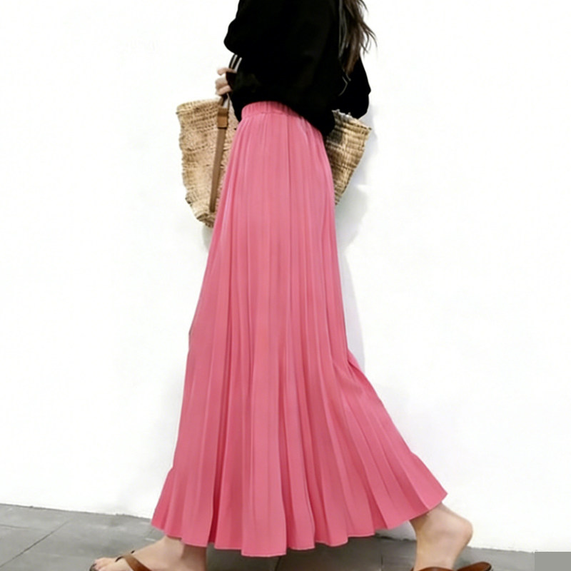 欧货高端定制亮粉色大码半身裙女2026早春新款轻熟温柔风大摆裙子,女装/女士精品,大码半身裙,淘宝优惠券,粉丝福利购,淘宝优惠卷