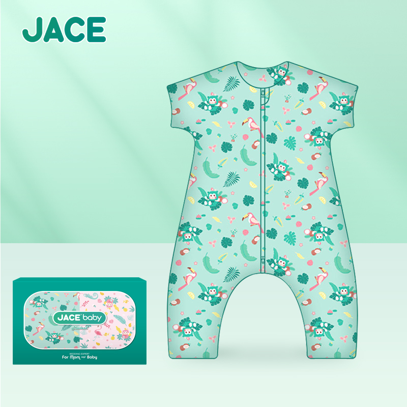 JACE 婴儿睡袋宝宝夏季防踢被儿童分腿睡袋
