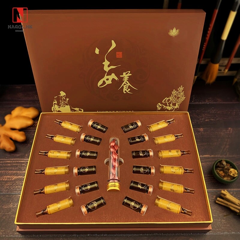 美容院姜丹发热草本油养生套盒肩颈臀部胸部温宫按摩身体精油套盒