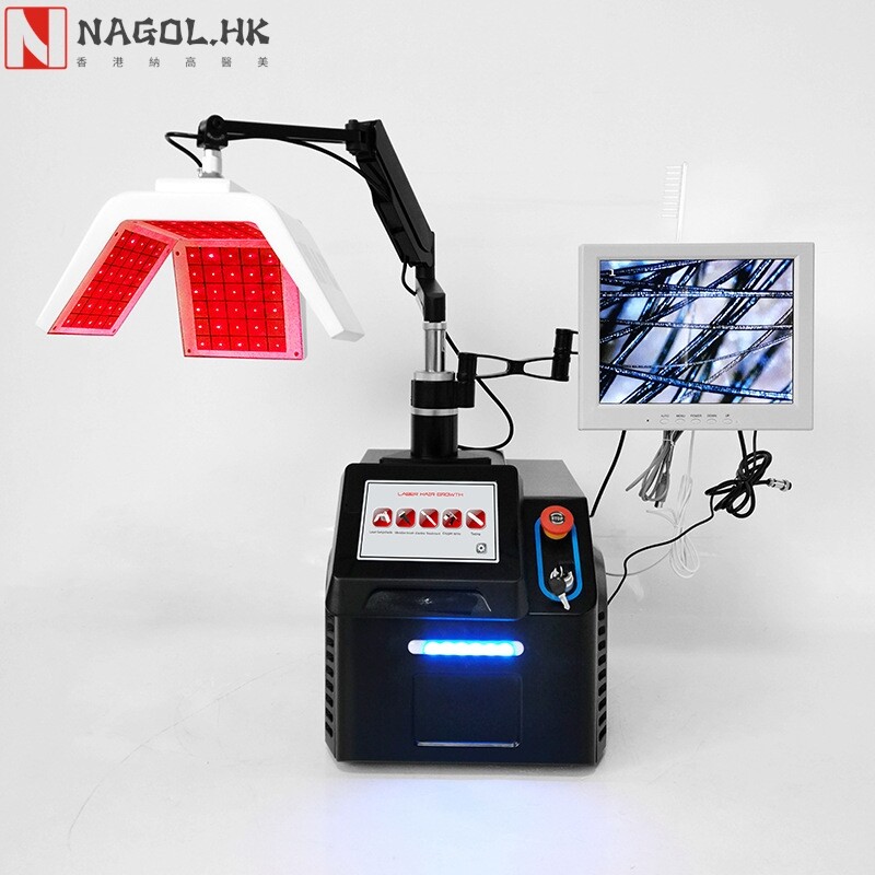 综合头皮检测仪头皮理疗美容仪laserhairgrowthmachine激光生发仪