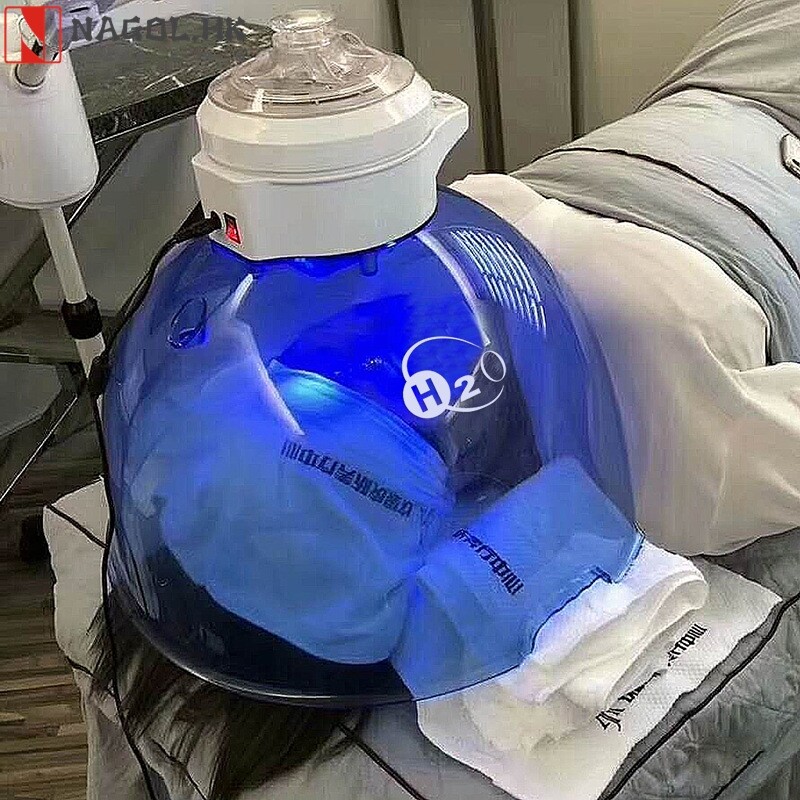 韩国氢疗仪喷雾补水元素氢氧面罩LED红蓝光谱仪光子美容仪器院用