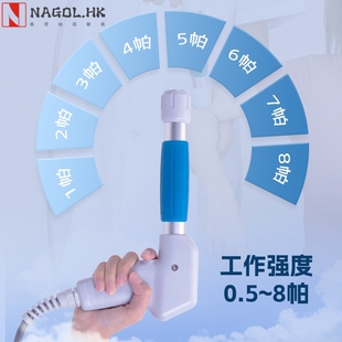 CTLNHA卡蒂尔气动冲击波体外气压点阵外贸ED理疗仪按摩器经络仪器