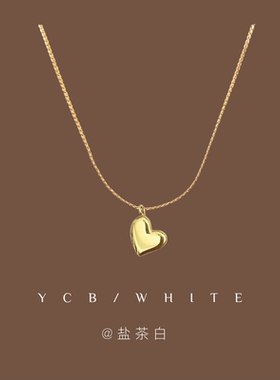 「童话岛」小众爱心项链~