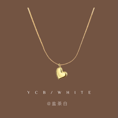 「童话岛」小众爱心项链~