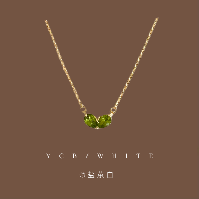 「绿光森林」小绿芽项链！