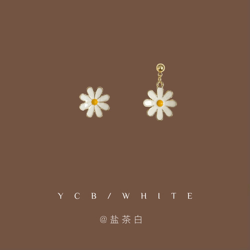 「昭和小雏菊」小巧设计耳环~