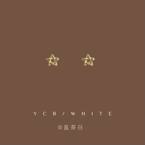 「许愿星」mini星星耳钉子！