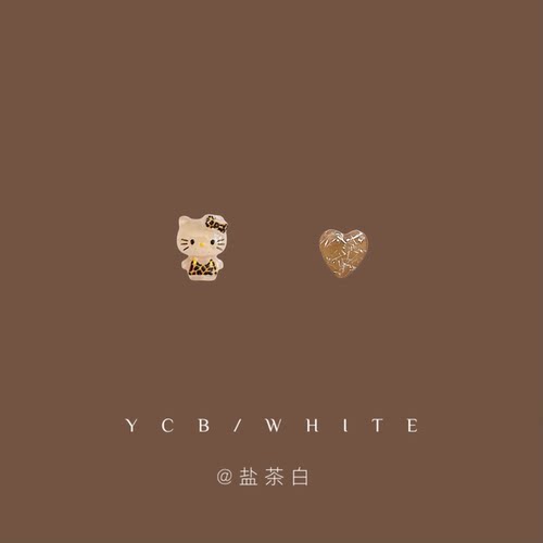 「KT门永存」可爱甜美耳钉子！