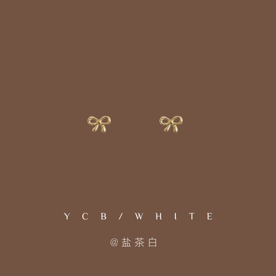 「阿飞的小蝴蝶」简约小巧mini耳钉小众设计日常精致甜美可爱耳环