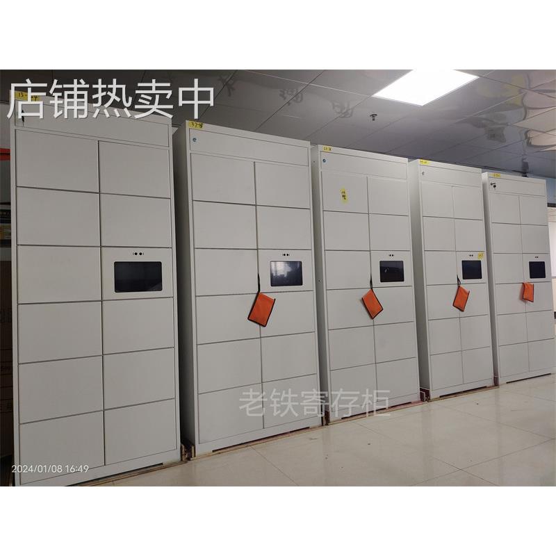 人脸识别智能储物柜/2/4/6/24/12/36/48门自助寄存柜/自助充电柜