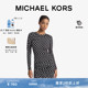 两件折上折 MICHAEL KORS 女士波点圆领连衣裙