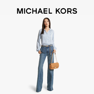 KORS MICHAEL 12期免息 女士牛仔喇叭长裤