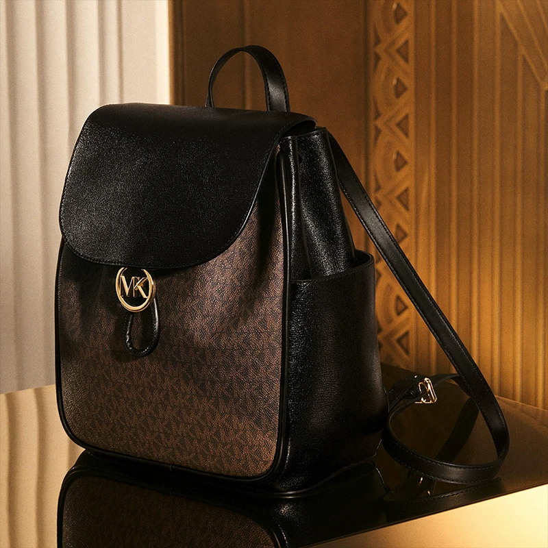 [618 Carnival] MICHAEL KORS MK Cheryl женский средний рюкзак с фурнитурой наdrawstring клапаном для повседневного использования