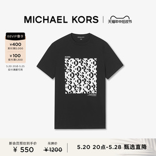 男士 恤短袖 MICHAEL KORS 限时直降 棉质印花