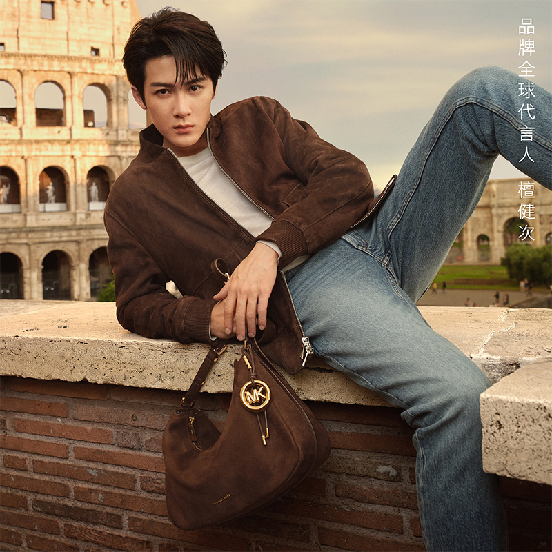 【檀健次同款】MICHAEL KORS MK Nolita 男女同款 中号单肩包